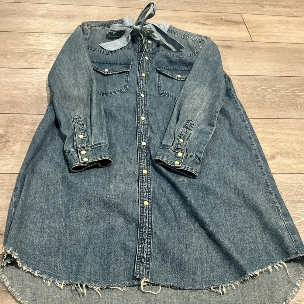 Lucky Brand Blue Denim Dress